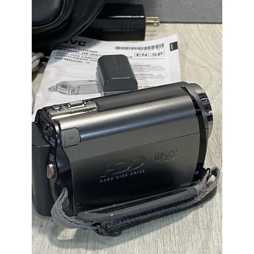 JVC Everio GZ-MG230U 30GB Hard Disk Camcorder W/ AC Adapter